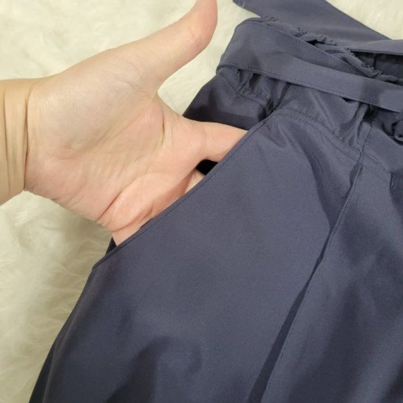 Lululemon Cadet Blue Noir Wide Leg High Rise Pants Women's 6 - Picture 10 of 16